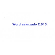 Curso de Word 2013 Avanzado online